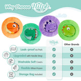 Hilph pack glacé réutilisable de 4 pièces, pratique et prêt à l’emploi.