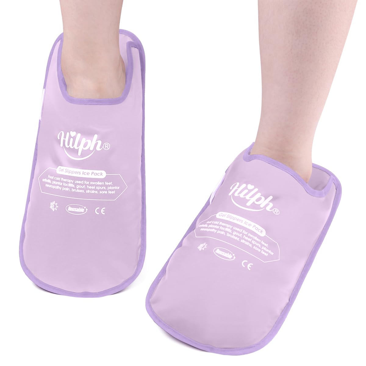Hilph pantoufles glace pied ensemble — vue d’ensemble pour un soulagement potentiel.