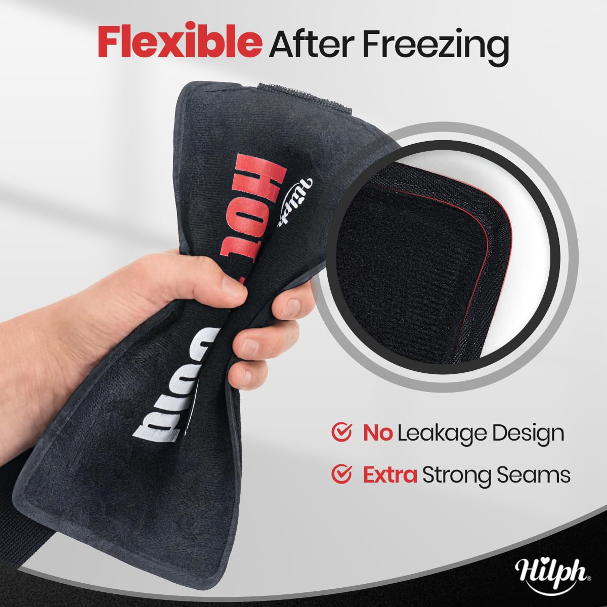 Hilph sangle elastique reglable, maintien mains libres pendant le repos.