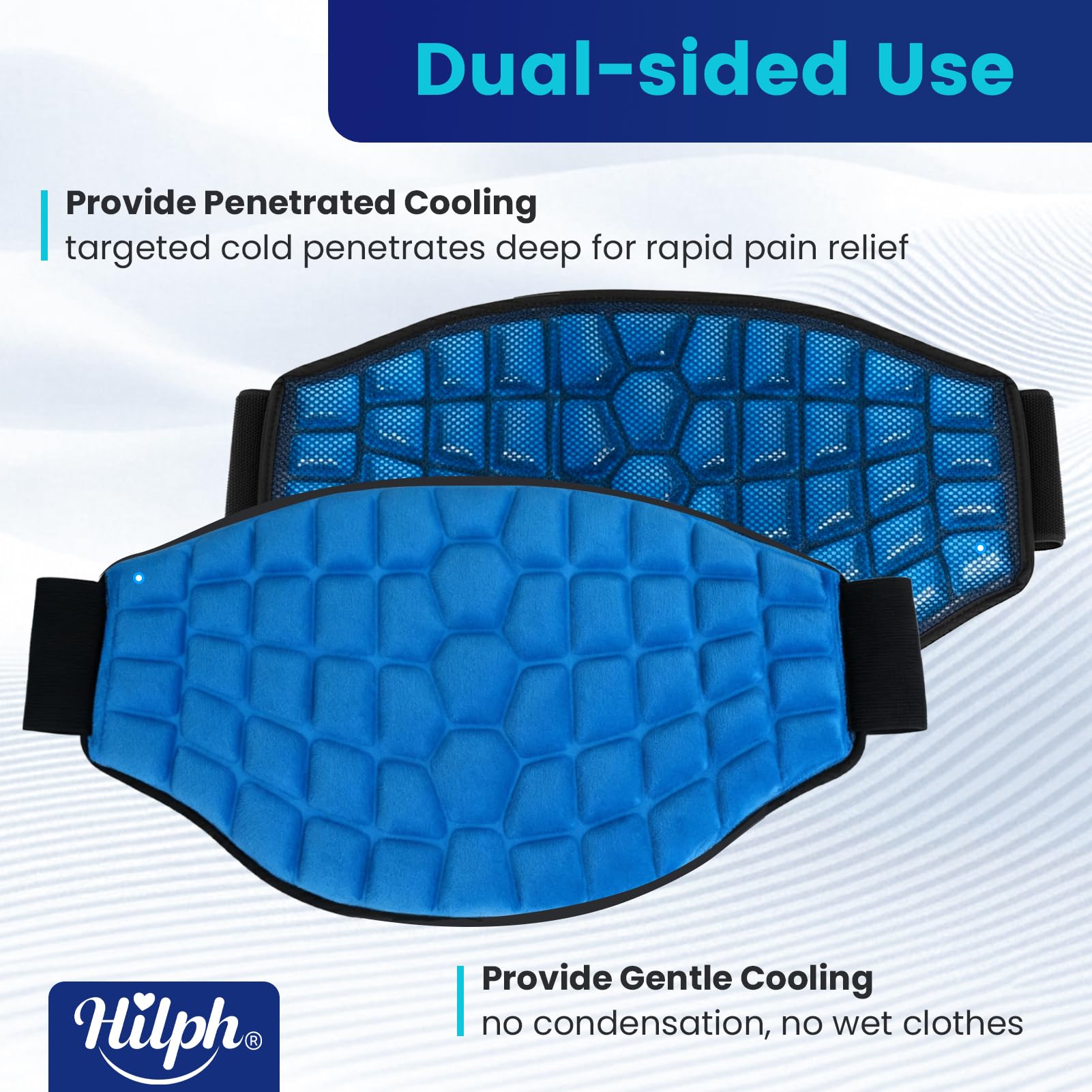 Hilph sangle-elastique-reglable, maintien fiable pendant les activités quotidiennes.