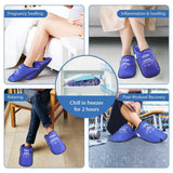 Hilph taille universelle pantoufles glace: convient à la plupart des pieds et aide le gonflement.