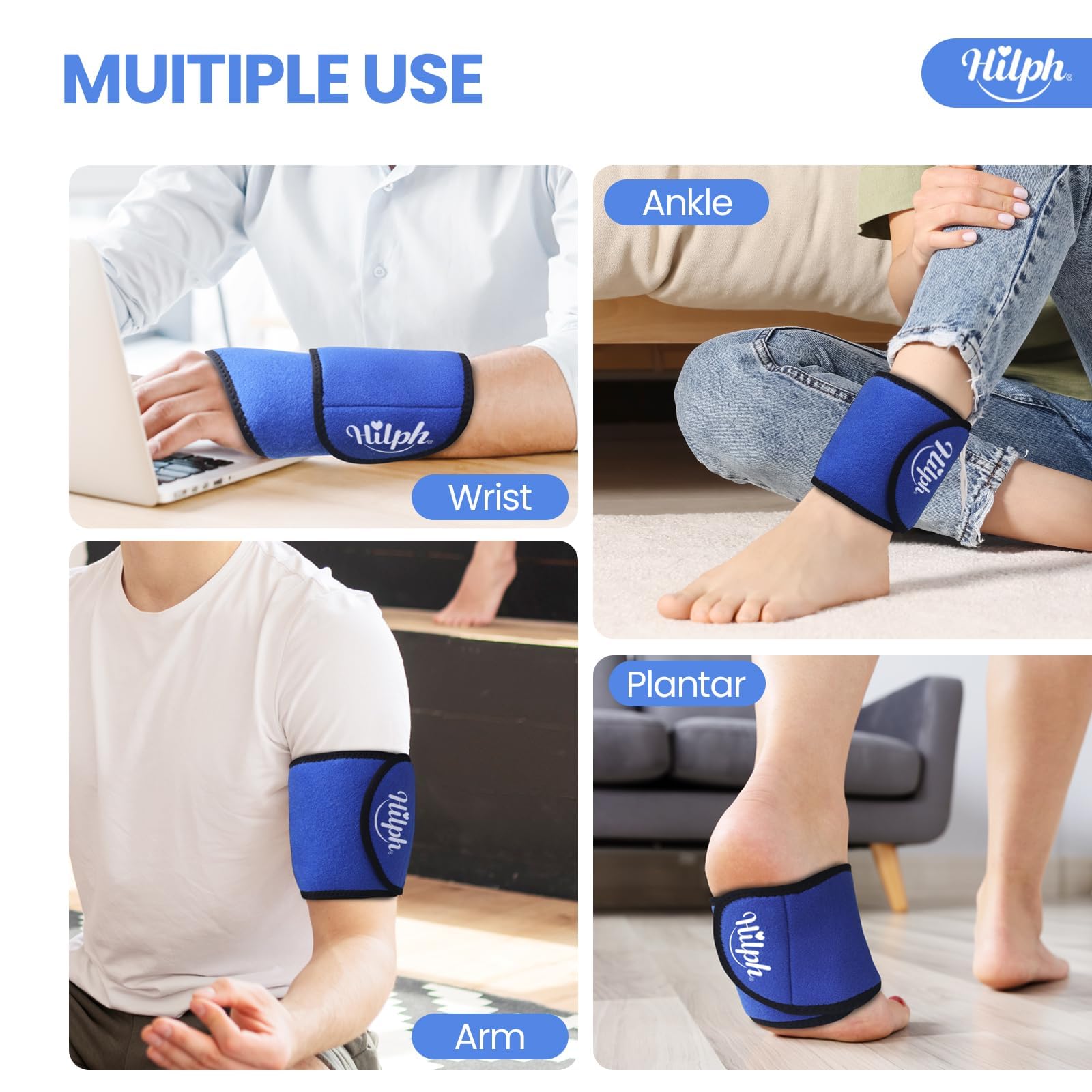 Utilisation mains libres en milieu professionnel ou domestique avec Hilph.