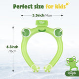 Hilph tube-refroidisseur-cou grenouille-verte-sport, idéal pour les activités sportives.