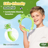 Hilph tube-refroidisseur-cou grenouille-verte-usage extérieur, pratique à l’école.