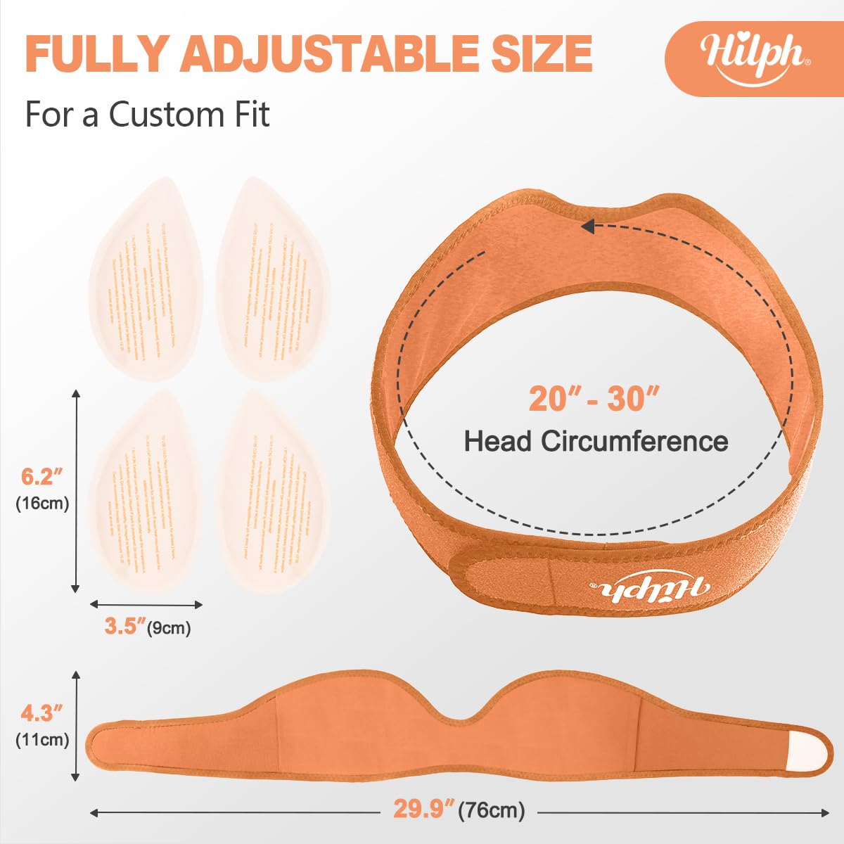 Hilph utilisation apres chirurgie: soutien facial pour récupération facilitée.