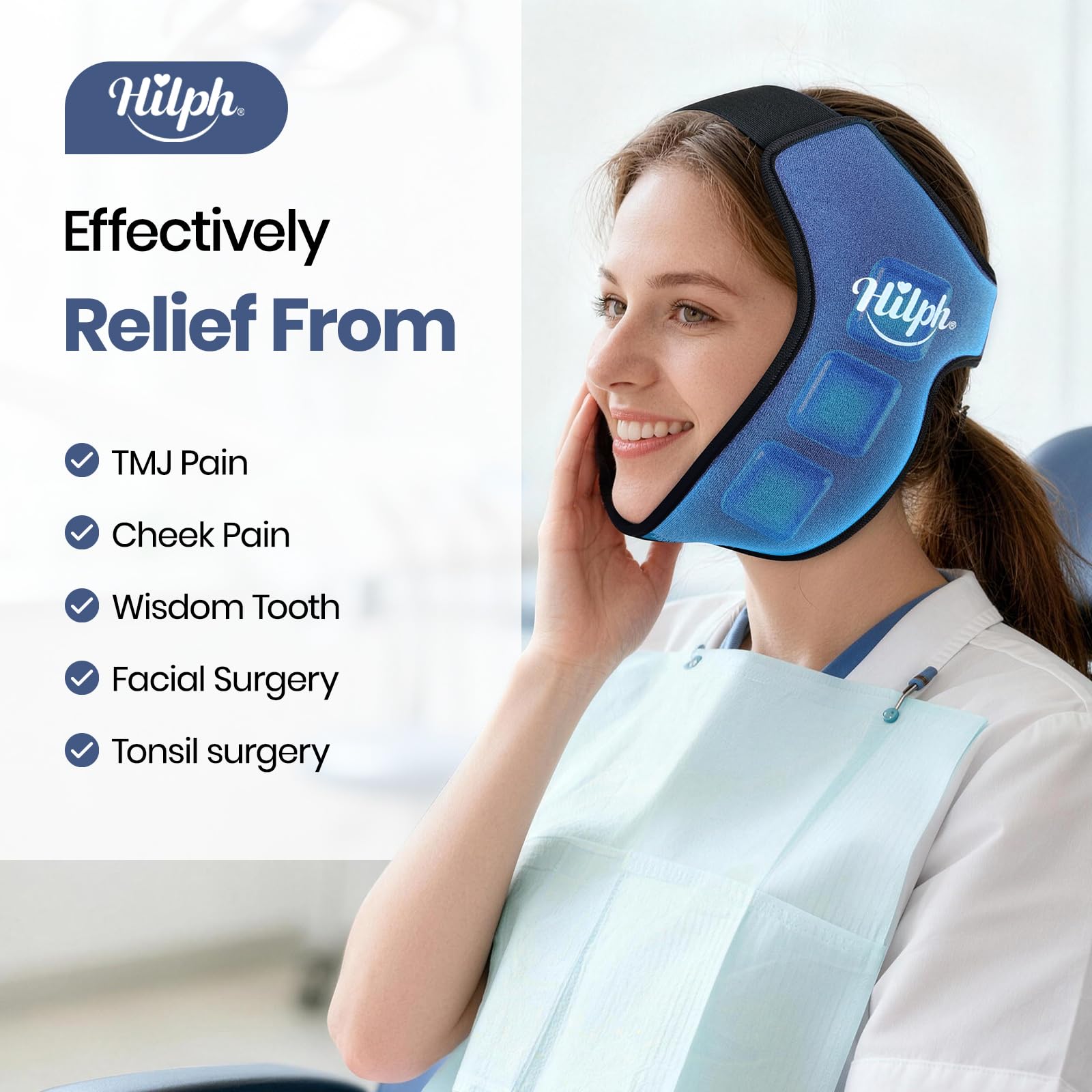 Hilph utilisation mains libres après chirurgie buccale 3D