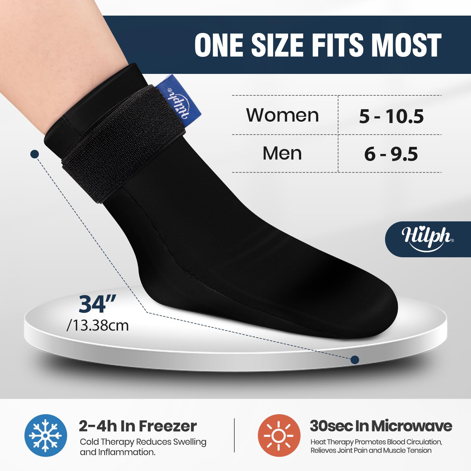Hilph utilisation quotidienne pour confort du pied et récupération.