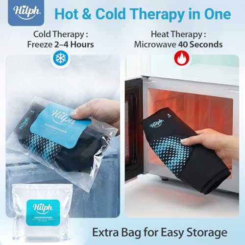 Utilisations quotidiennes après sport ou travail avec le wrap Hilph.