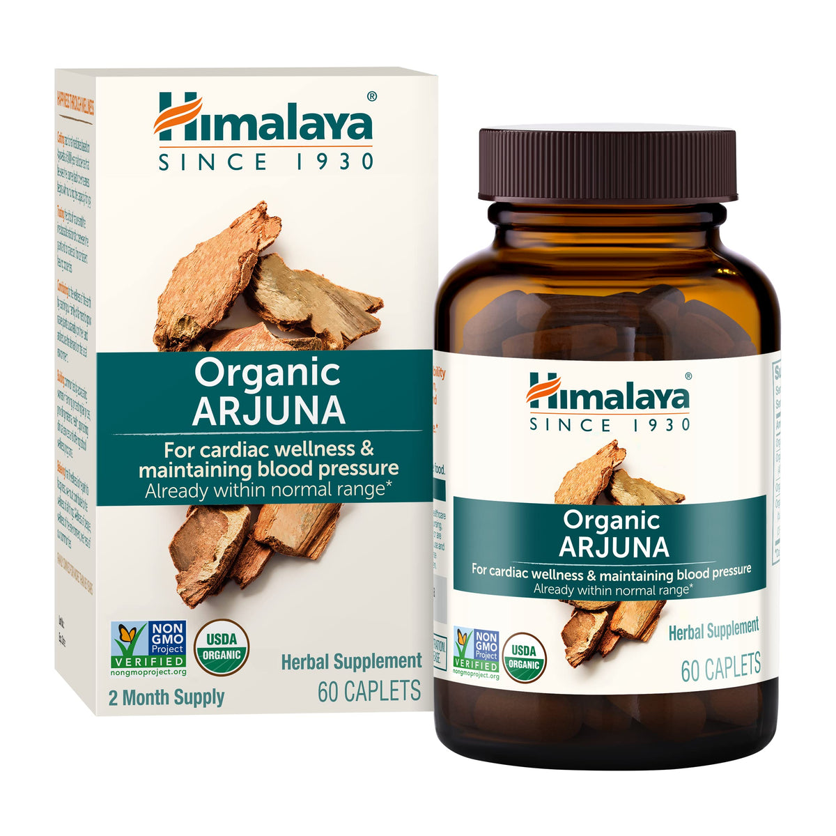 Himalaya Arjuna: bouteille 60 gelules pour le soutien quotidien