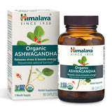 Bouteille Himalaya Ashwagandha bio pour la routine bien-être.