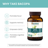 Himalaya Bacopa Monnieri capsules végétales: améliore la mémoire et la clarté mentale.