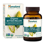 Capsules Himalaya Bitter Melon dans une bouteille, pratique pour une utilisation quotidienne.