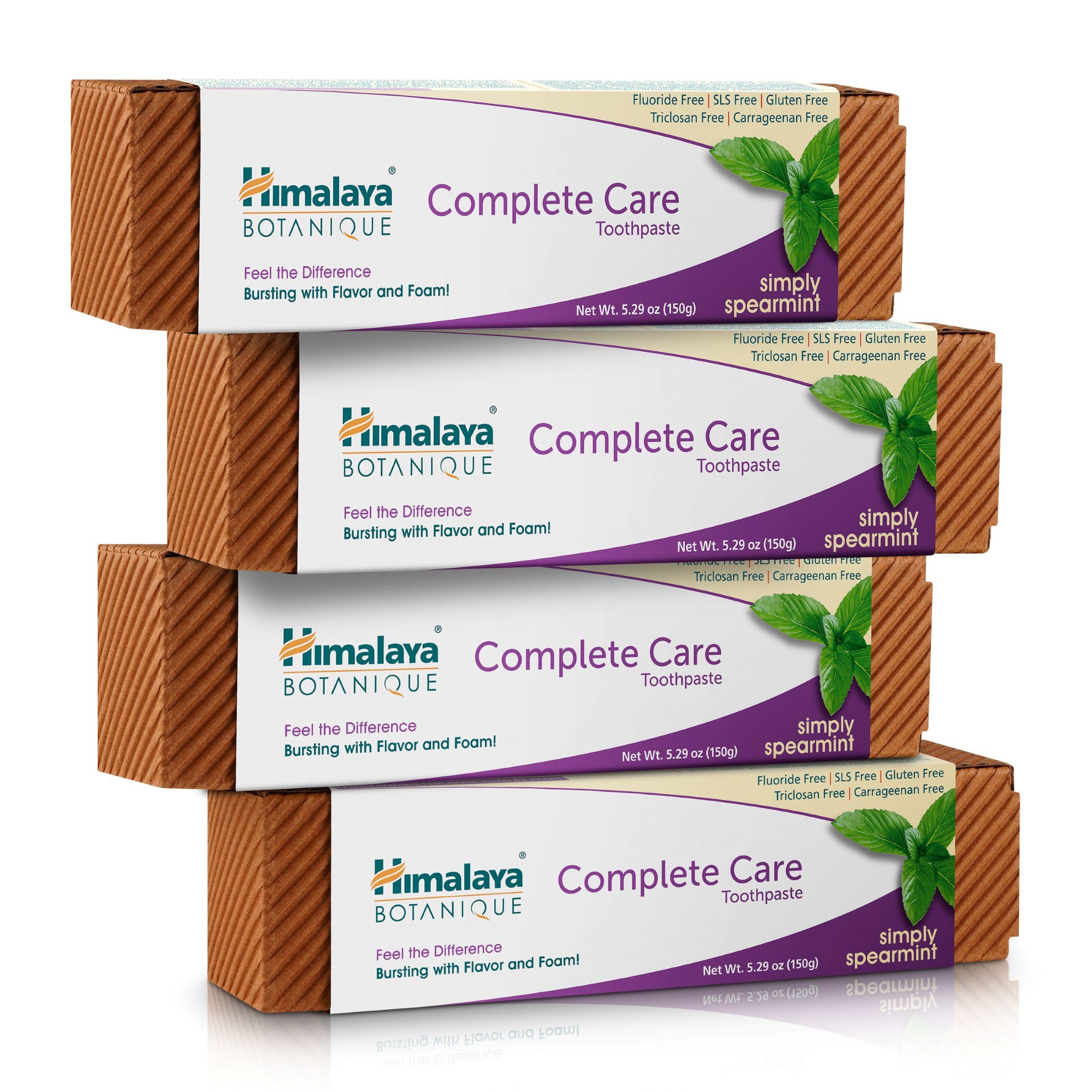Dentifrice Himalaya Botanique Complete Care menthe verte — tube prêt à une bouche fraîche