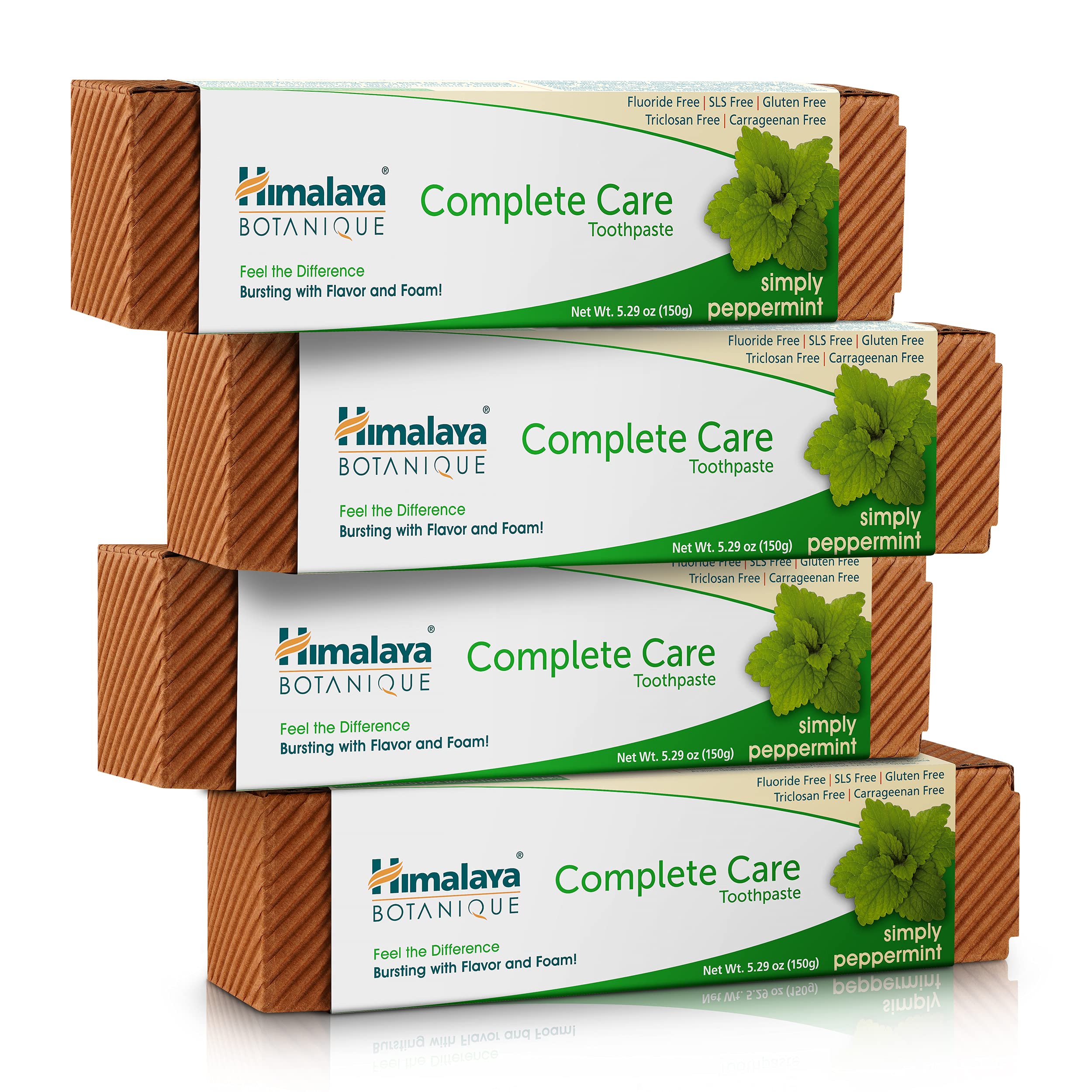 Pâte dentifrice Himalaya Botanique menthe, sourire plus frais au quotidien