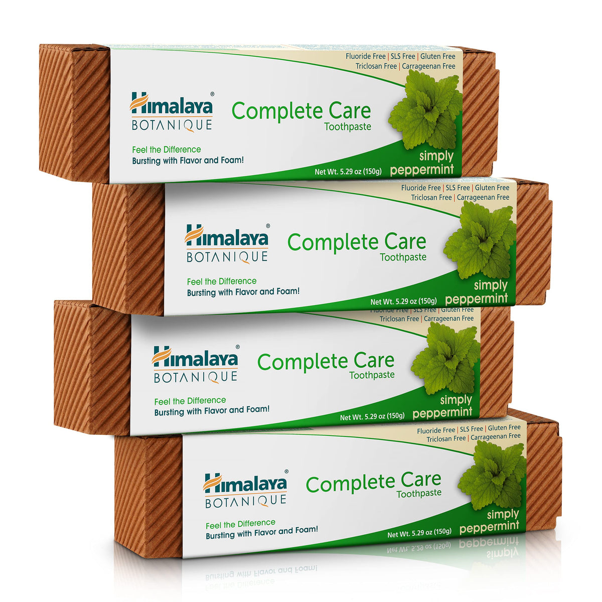 Pâte dentifrice Himalaya Botanique menthe, sourire plus frais au quotidien
