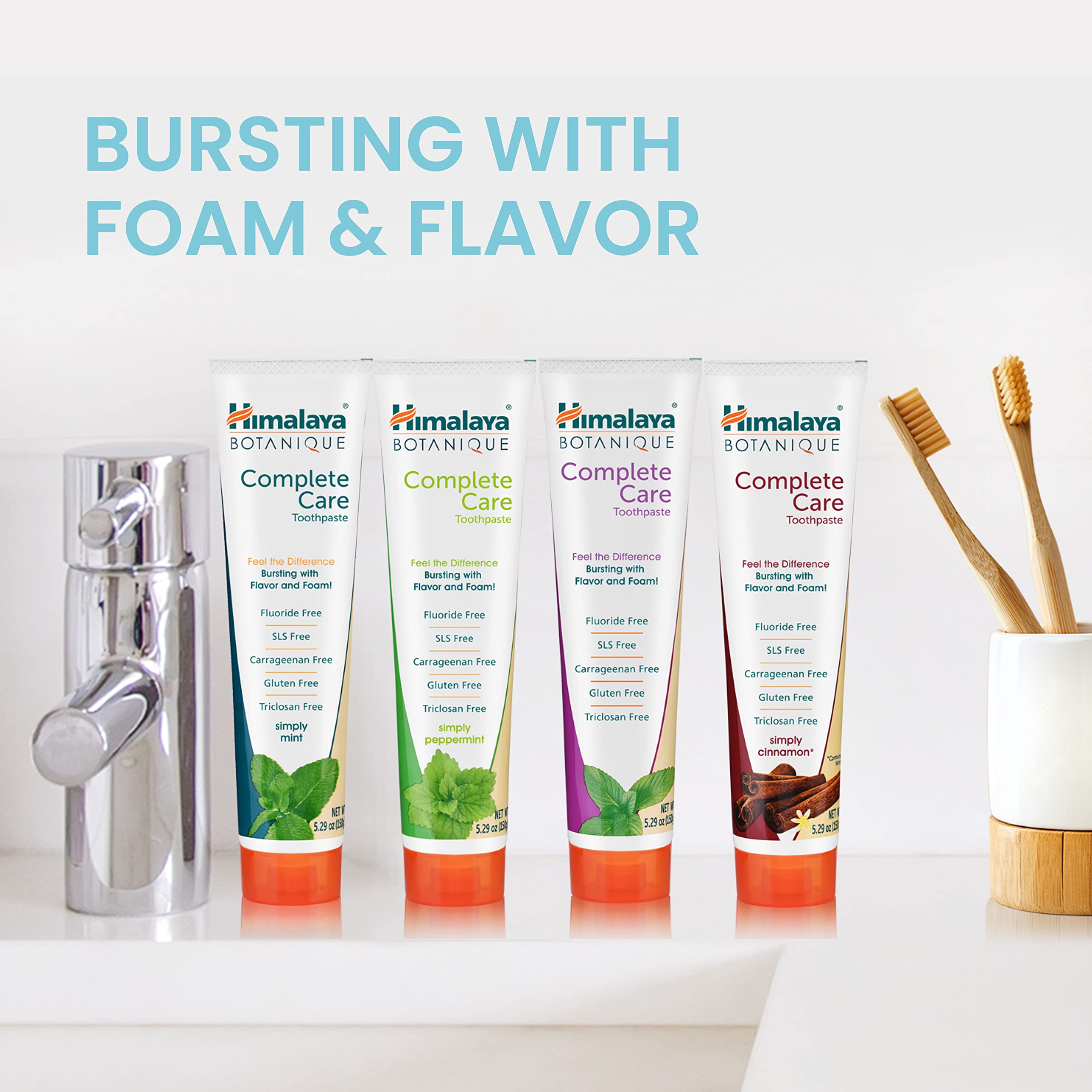 Himalaya Botanique Complete Care, extrait-grenade, lutte douce contre la plaque.