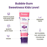 Dentifrice Himalaya Botanique enfants Orange, saveur fruitée pour un brossage plaisant.