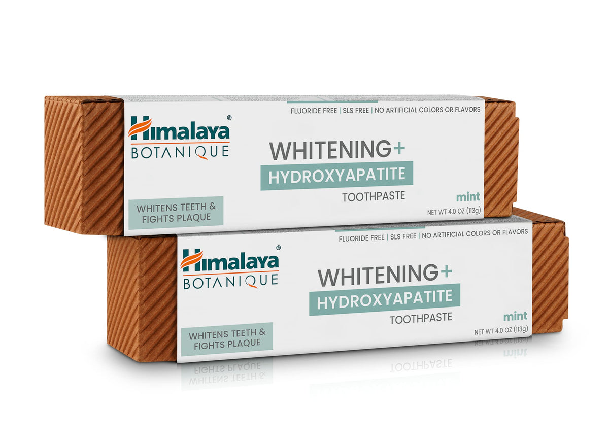 Emballage Himalaya Botanique Dentifrice Menthe, pack double pratique et facile à utiliser