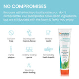 Dentifrice Himalaya Botanique neem et grenade, nettoyage buccal quotidien et purifiant.
