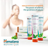 Pack de deux dentifrices Himalaya Botanique, pratique pour la routine.