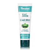 Dentifrice Himalaya Botanique enfant Cool Mint en bouteille, fraîcheur douce pour le brossage