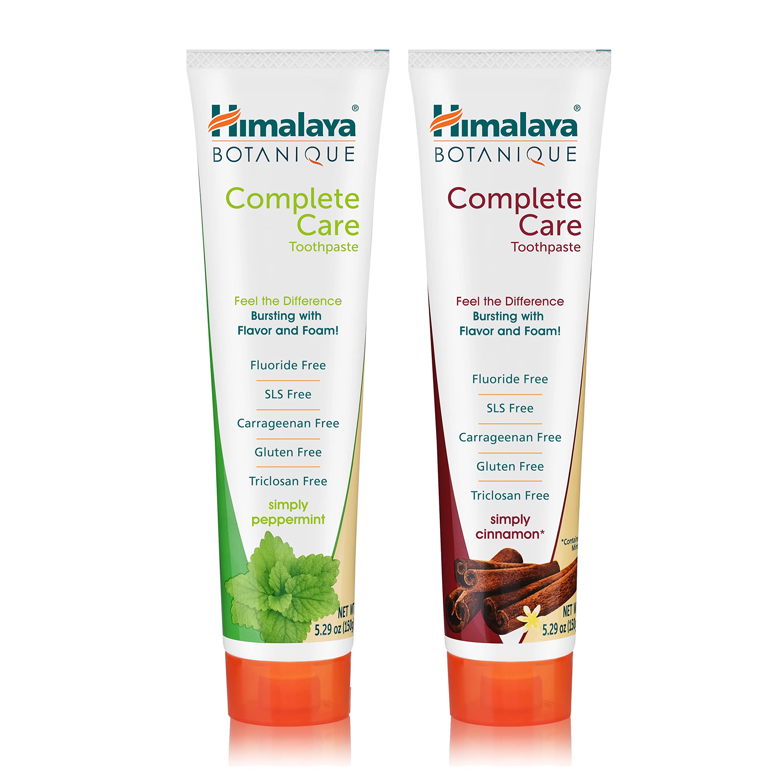 Pack Himalaya Botanique variétés menthe et cannelle pour le quotidien.