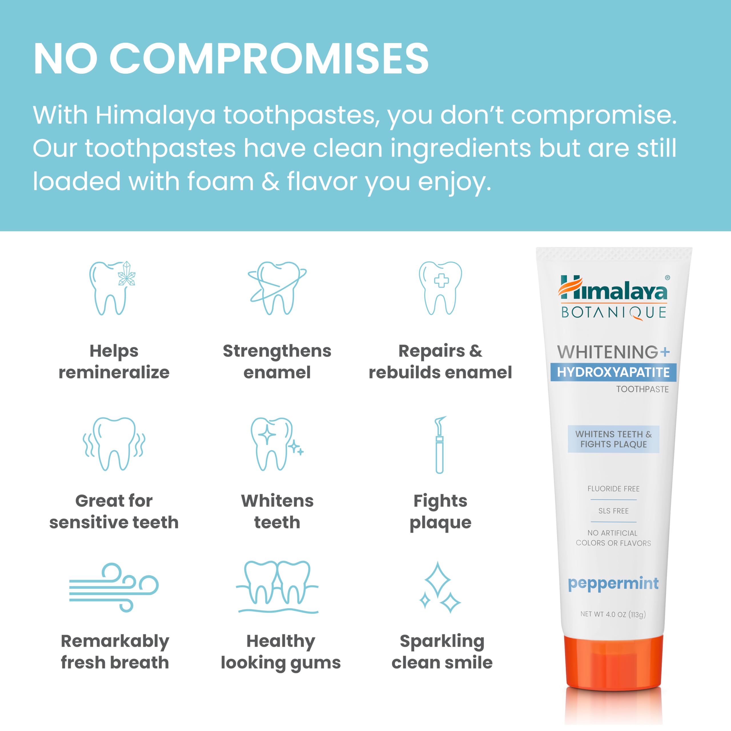 Himalaya Botanique blanchiment naturel avec enzymes papaye et ananas