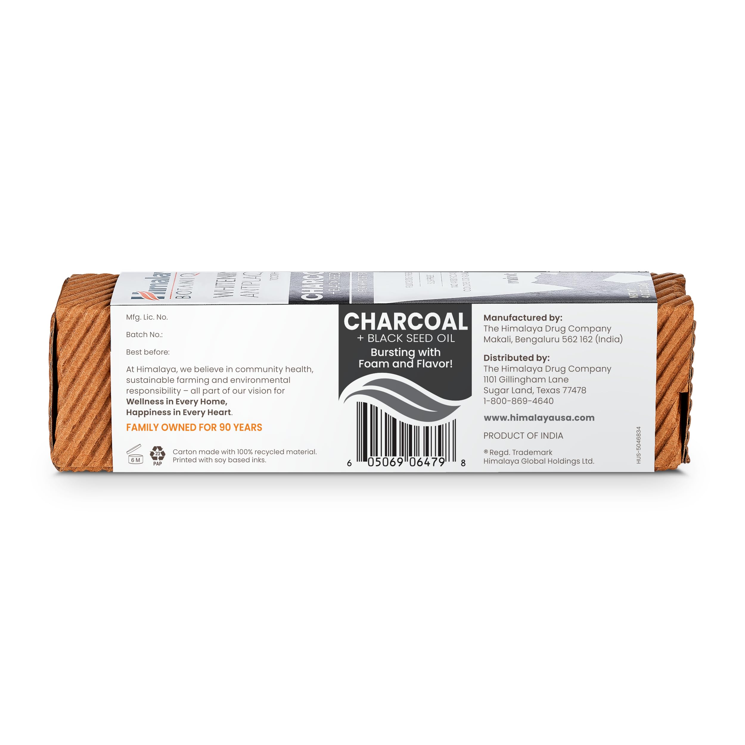 Utilisation quotidienne Himalaya Botanique sourire éclatant