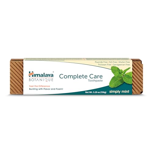 Lot de 2 Himalaya Botanique, dentifrice pratique pour toute la famille