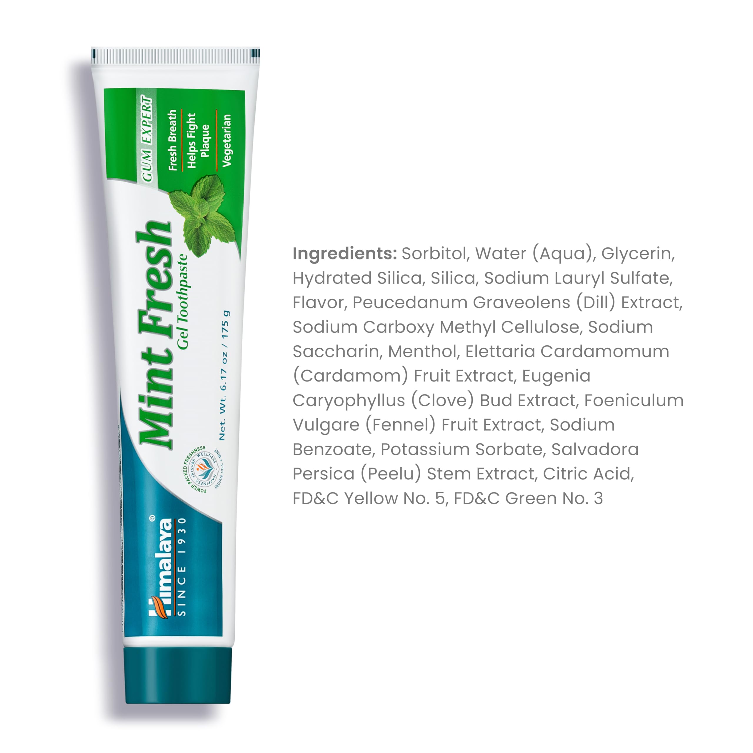 Himalaya Gel Menthe Fraîche lors du brossage, mousse généreuse et fraîcheur