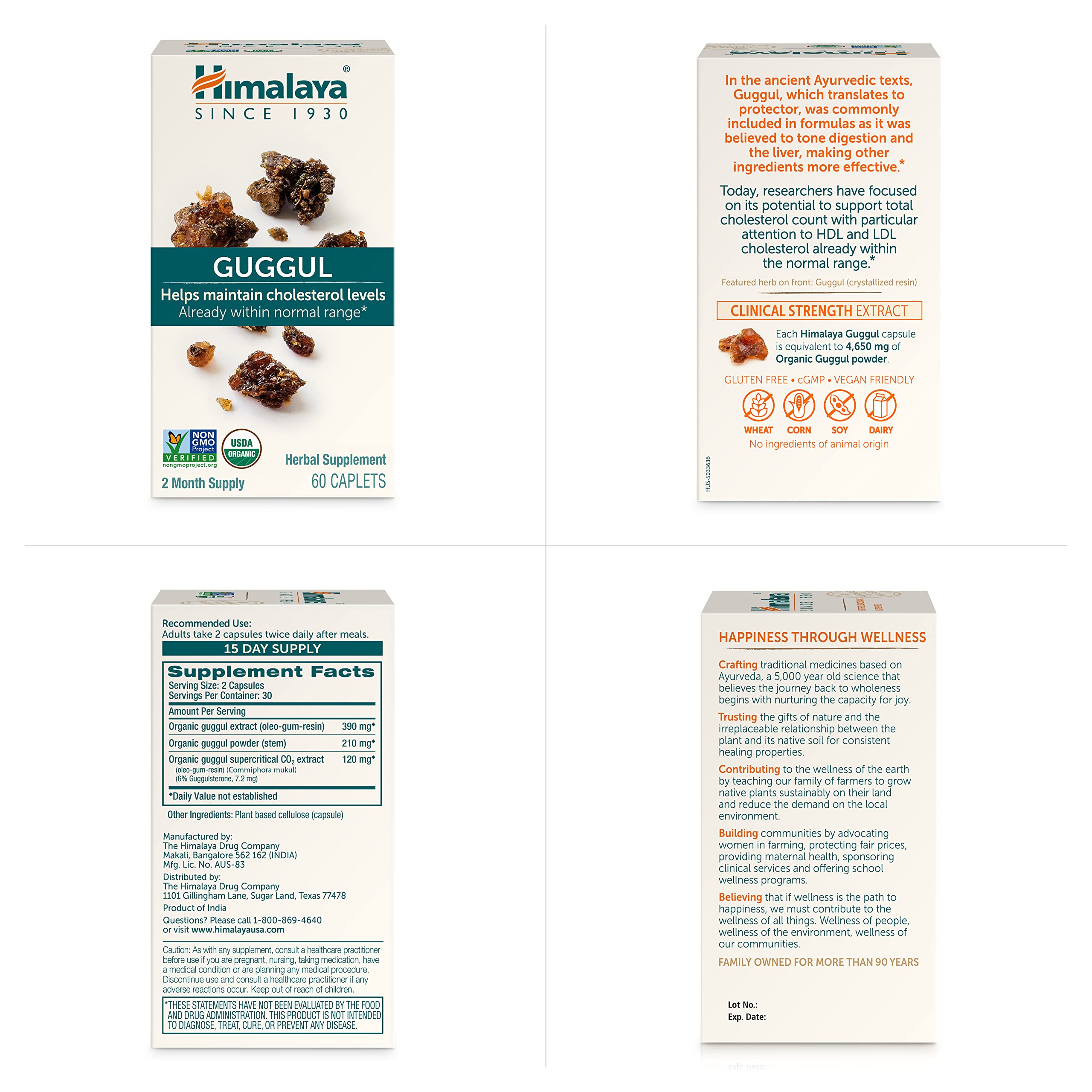 Himalaya Guggul: dosage quotidien recommandé pour une routine santé.