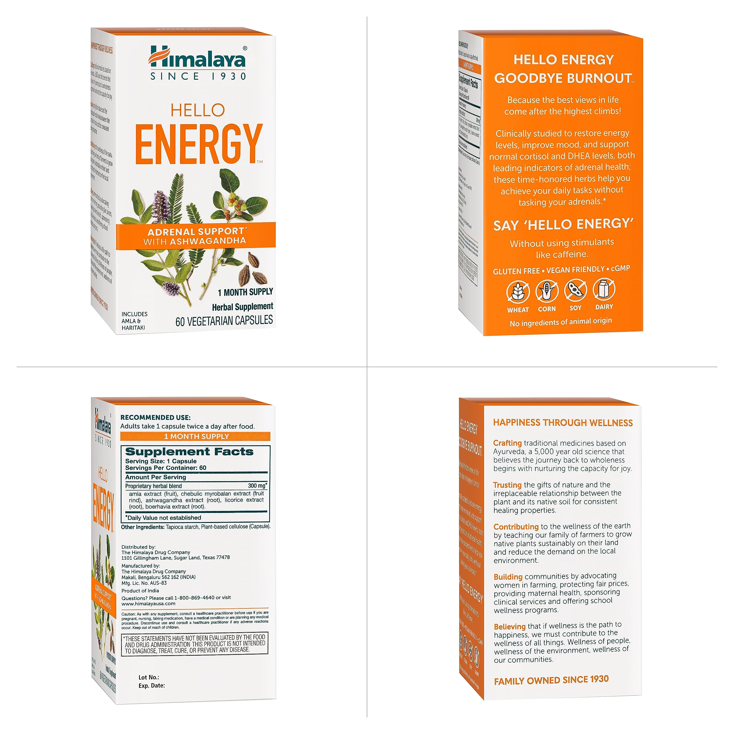 Himalaya Hello Energy : utilisation quotidienne simple et pratique sans caféine.