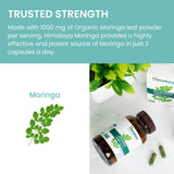 Himalaya Moringa – emballage en verre protégeant les capsules