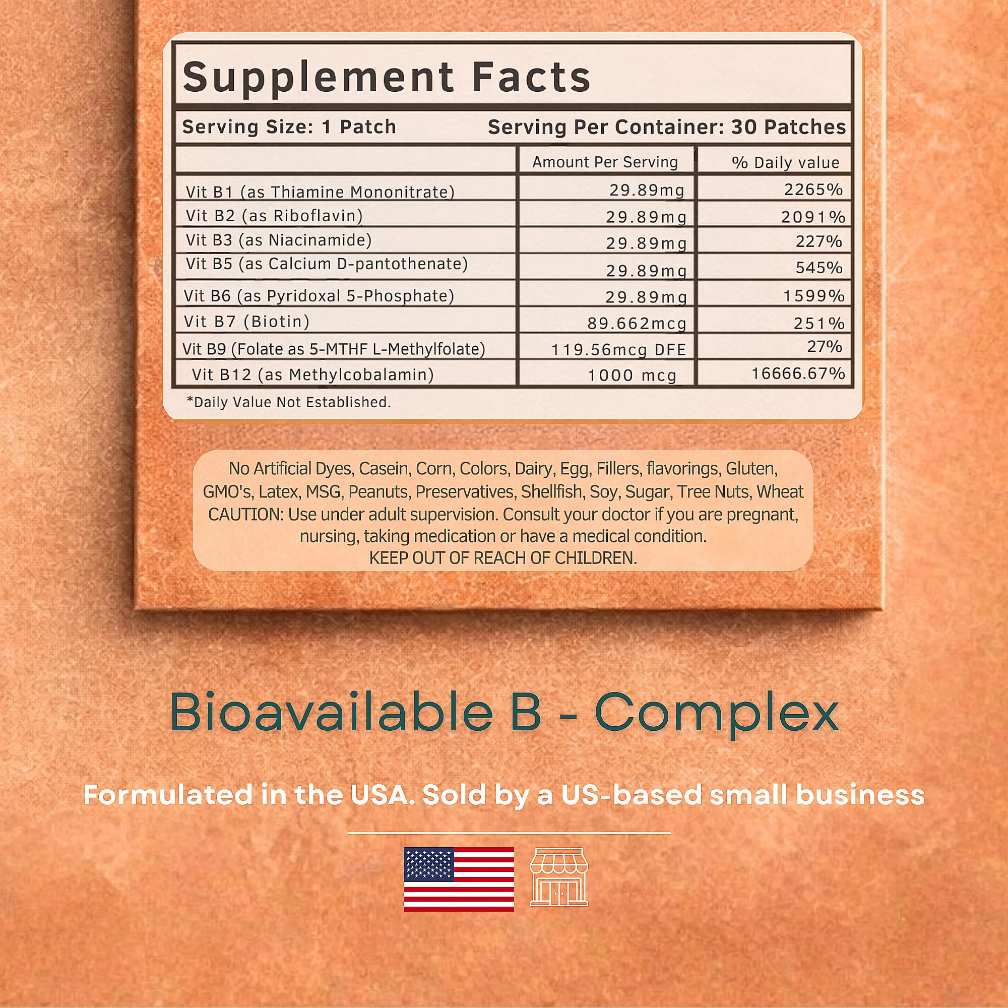Adhésion discrète du patch B12 Energy de Himalaya Naturals sous les vêtements.