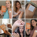 Application facile du patch B12 Energy de Himalaya Naturals.