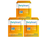 Himalaya PartySmart, boîte-emballage visible, capsules pratiques pour emporter lors d'une soirée.