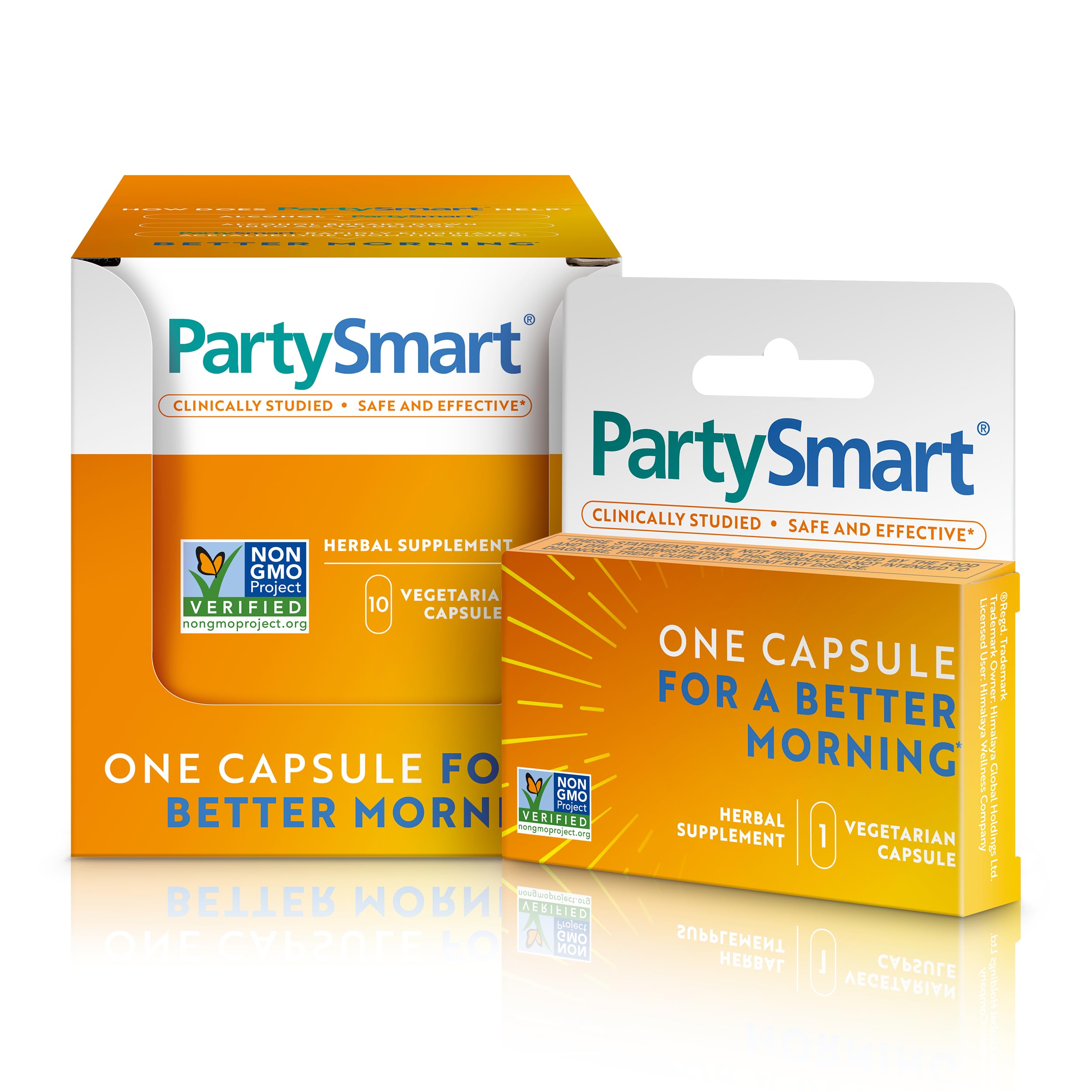 Bouteille Himalaya PartySmart et étiquette, présentation soignée et prête à emporter.