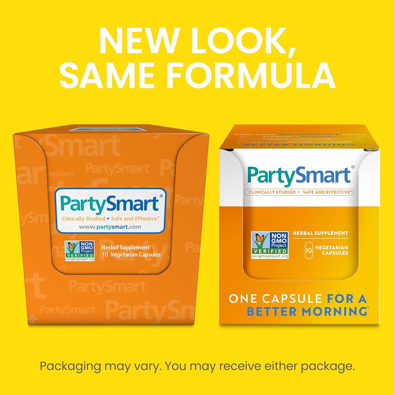 Formulation vegan et sans gluten, PartySmart adaptée à divers régimes.