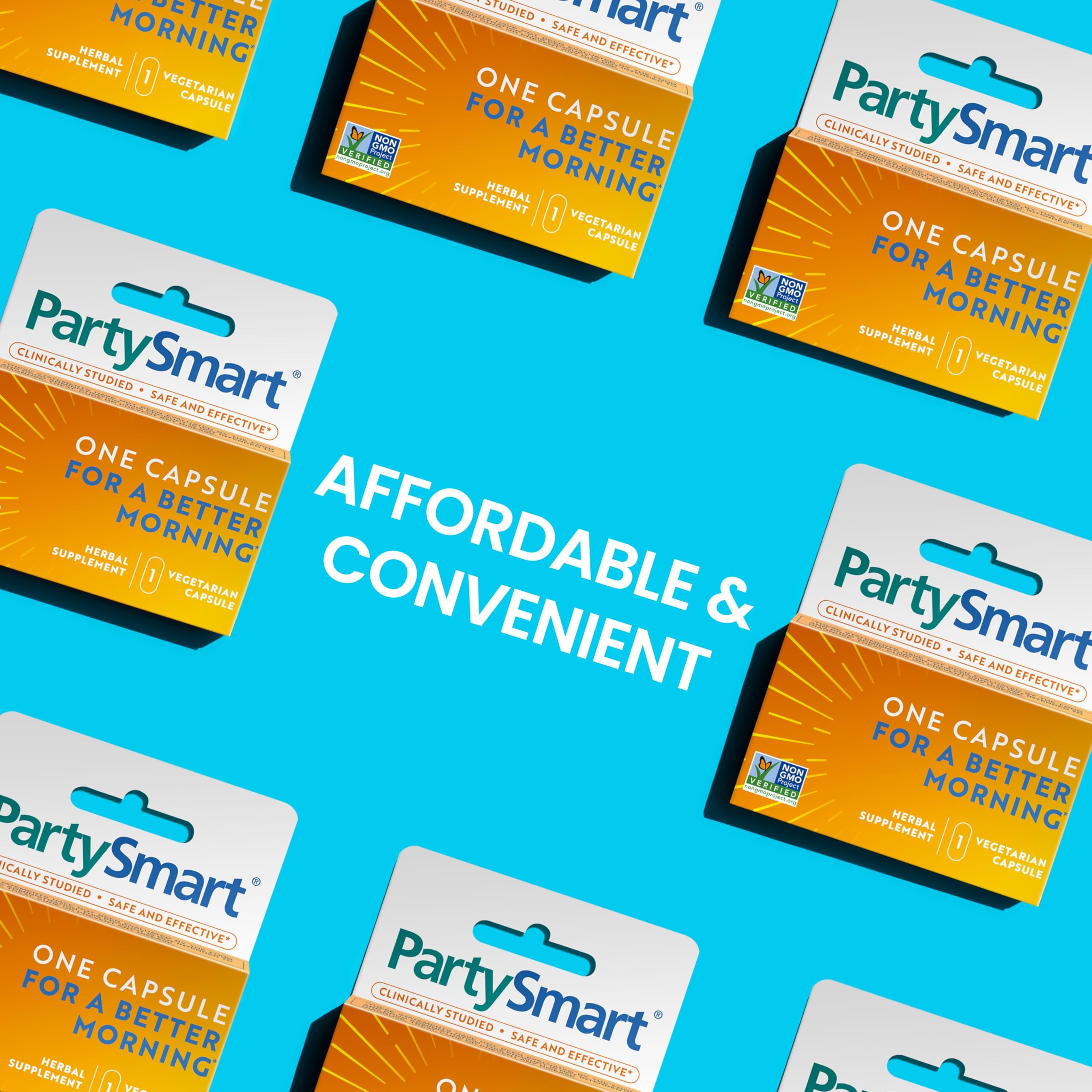 Utilisation nocturne possible avec PartySmart pour un matin plus agréable.