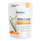 Himalaya Psyllium Husk Poudre Orange dans un pot — fibre quotidienne pratique