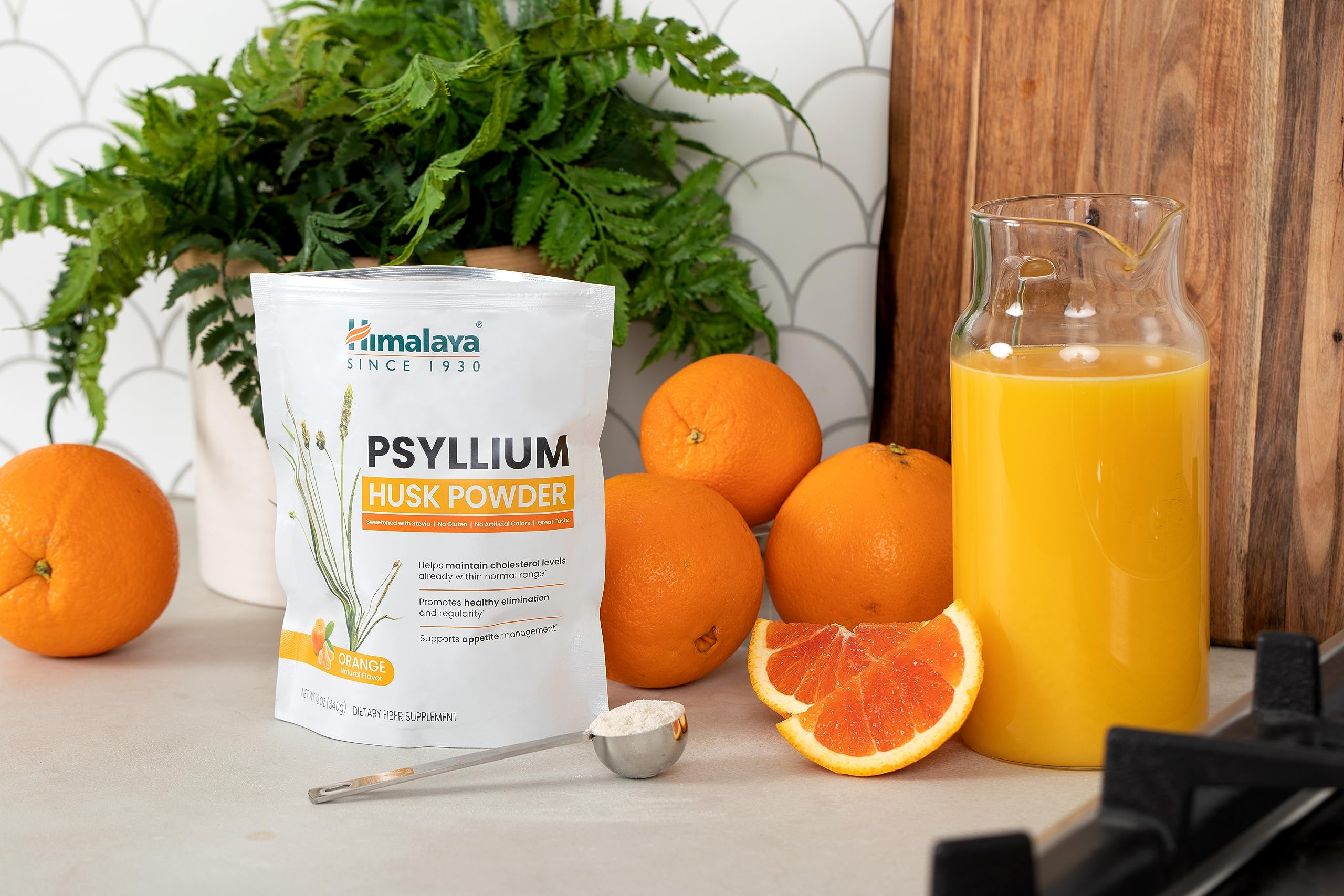 Himalaya Psyllium Husk Poudre Orange, style de vie quotidien