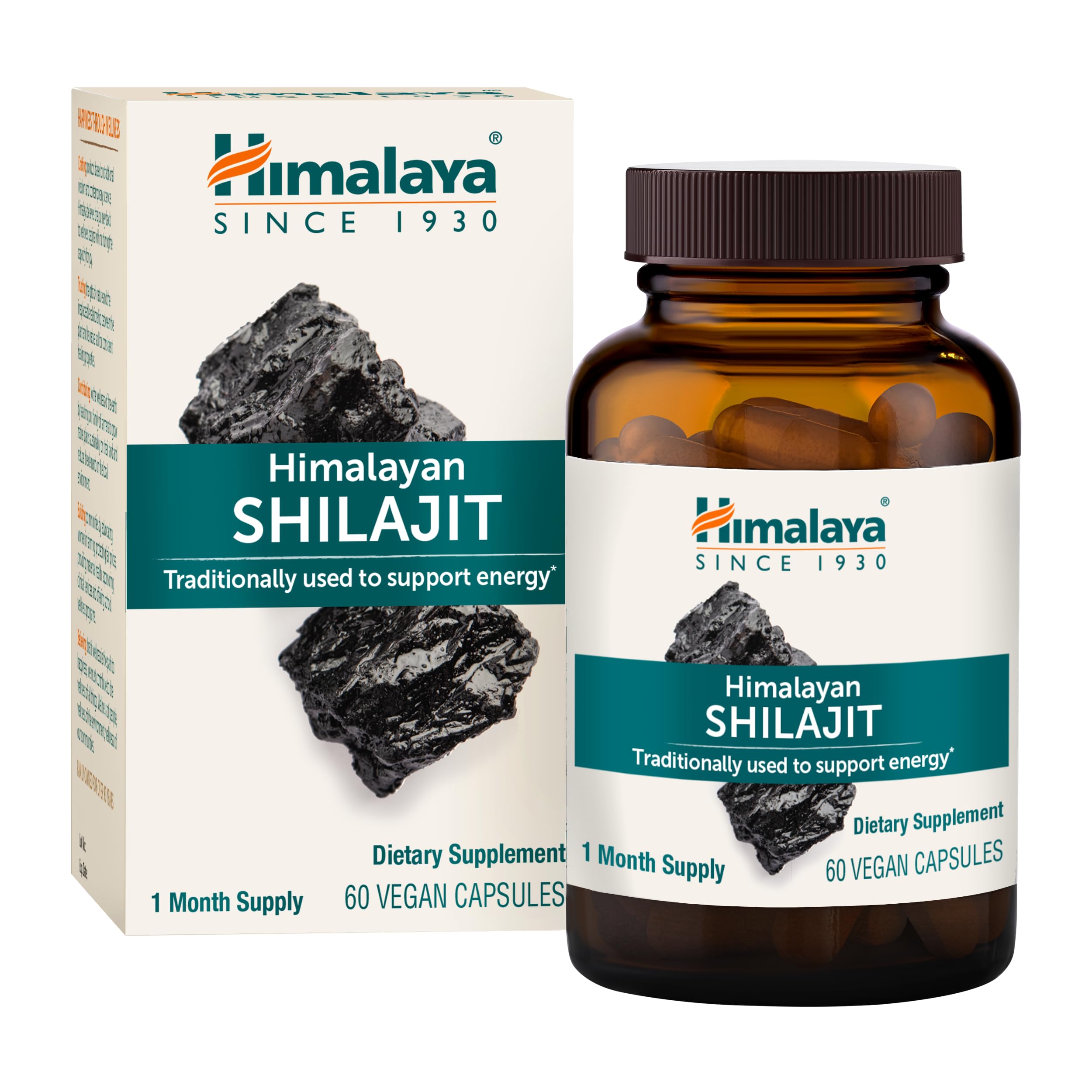 Himalaya Shilajit – résine en bouteille, énergie potentielle pour le quotidien.