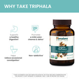 Himalaya Triphala : emballage biologique végan sans gluten.