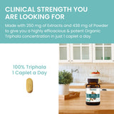 Himalaya Triphala : gélules vegan sans OGM et sans fillers.