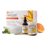 Neti Pot en céramique Himalayan Chandra, rinçage nasal quotidien pour soulager les irritations.