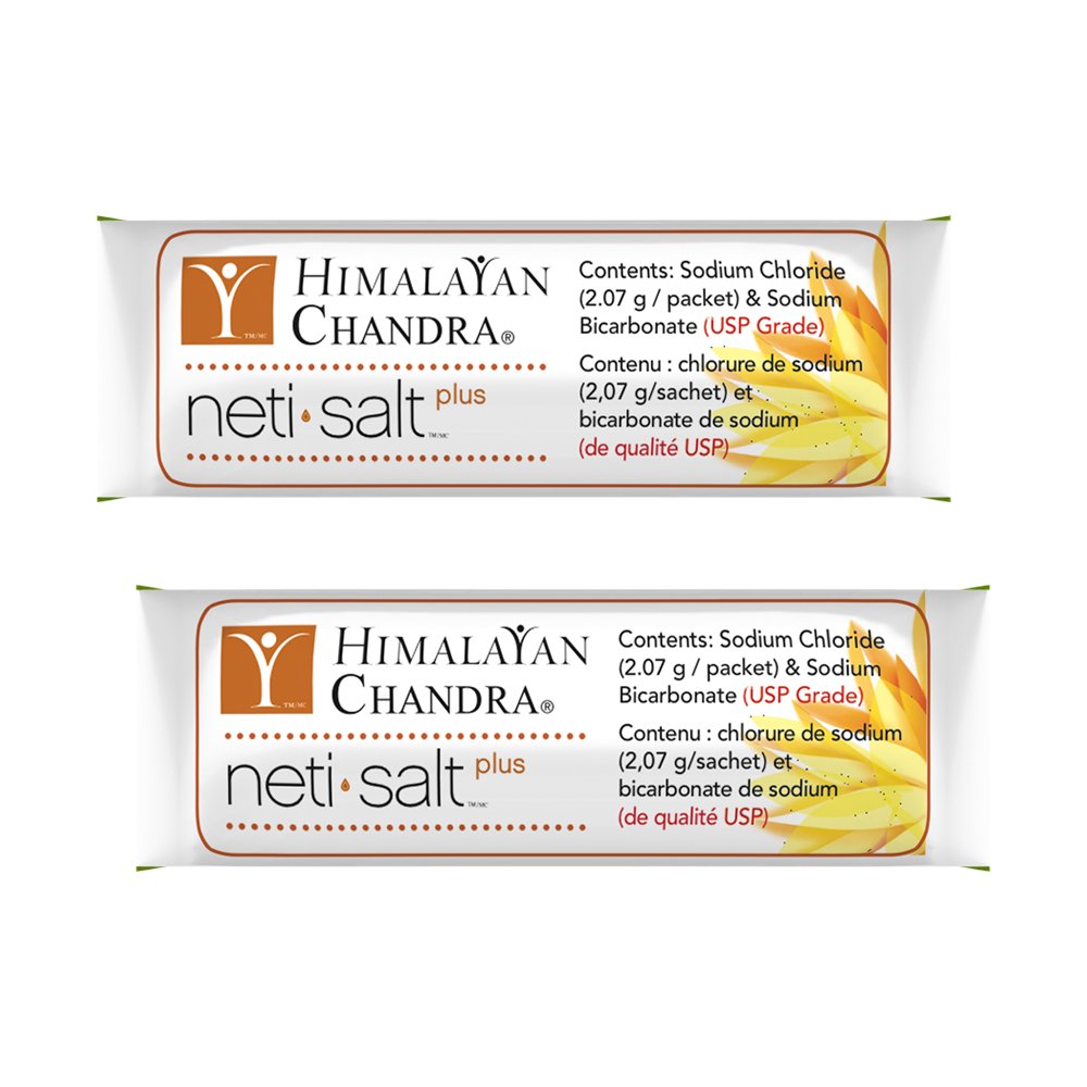 Ingrédients naturels Neti Salt Plus sans conservateurs ni iode