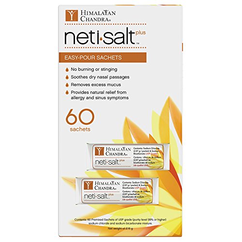 Neti Salt Plus – sachets pré-dosés avec pH équilibré et solution saline isotone