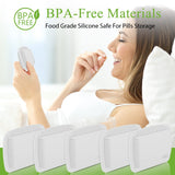 Boite pilules portable et compacte Hion, idéale en déplacement.