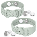Hion bracelet anti-nausee sur poignet en silicone, confort durable lors des trajets.