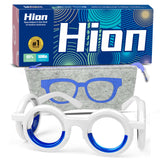 Lunettes Hion anti-maux-transports: équilibre visuel sans médicament pour trajets en voiture.
